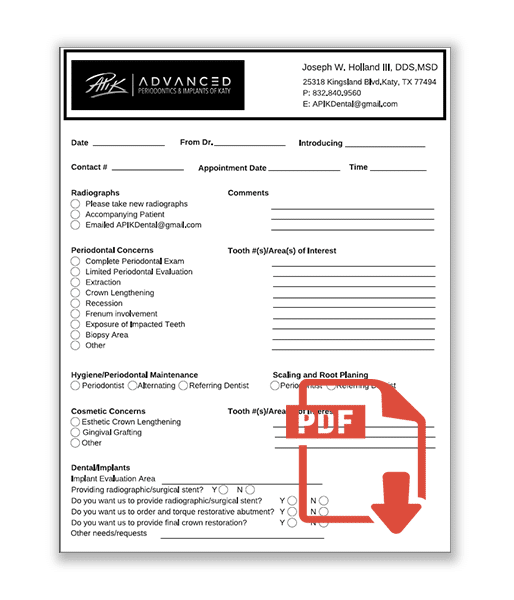 Referral Form Download